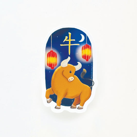 Lunar New Year: Ox Sticker