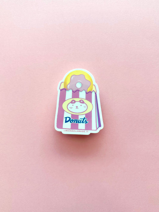 Donut Bag Sticker